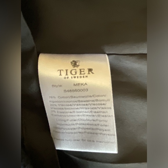 Tiger of Sweden Blue Rouched Fitted Dress - Picture 4 of 4